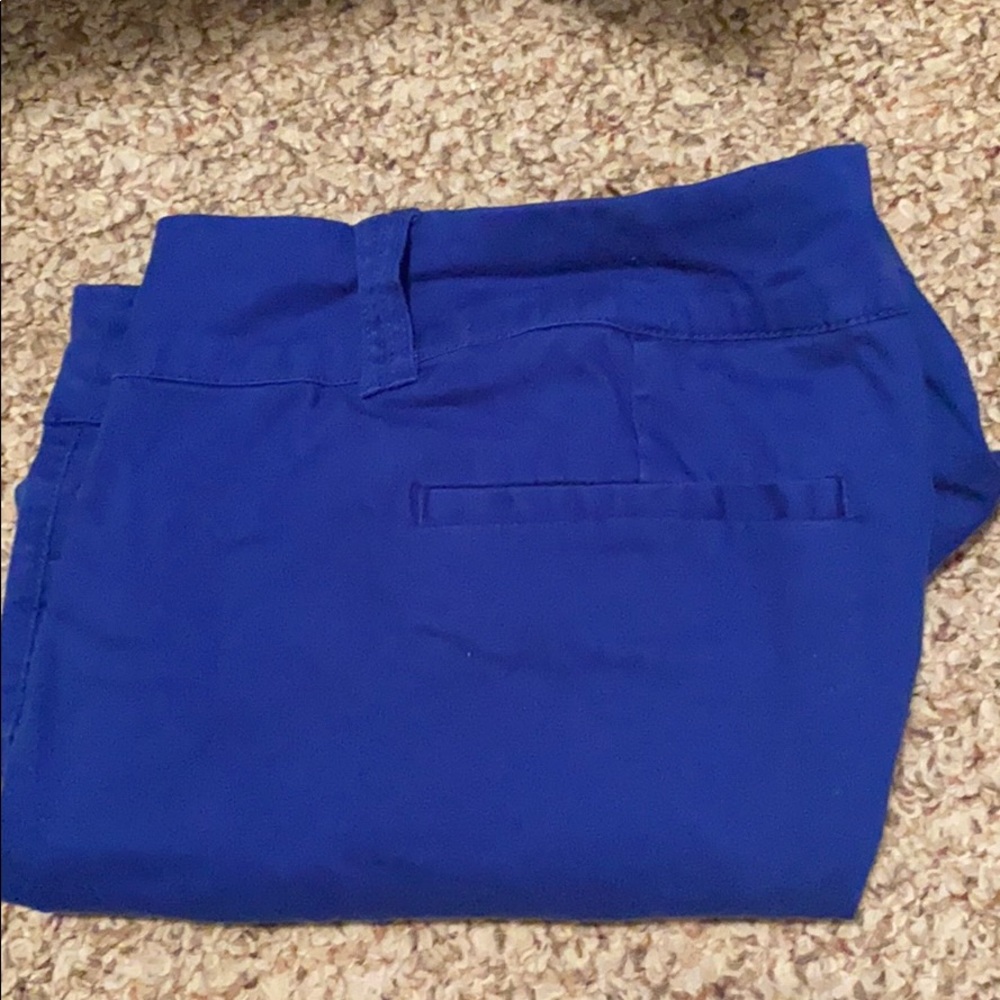 Blue shorts!